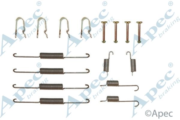 APEC BRAKING Комплектующие, тормозная колодка KIT628